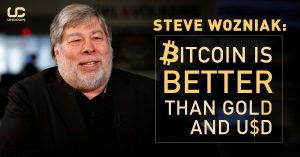 Steve Wozniak Bitcoin sẽ còn tốt hơn cả Vàng và USD