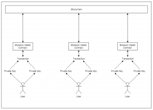 Sơ đồ mạng lưới Private Key trong Blockchain