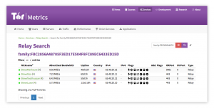 Tor mặc định là DuckDuckGo làm công cụ tìm kiếm