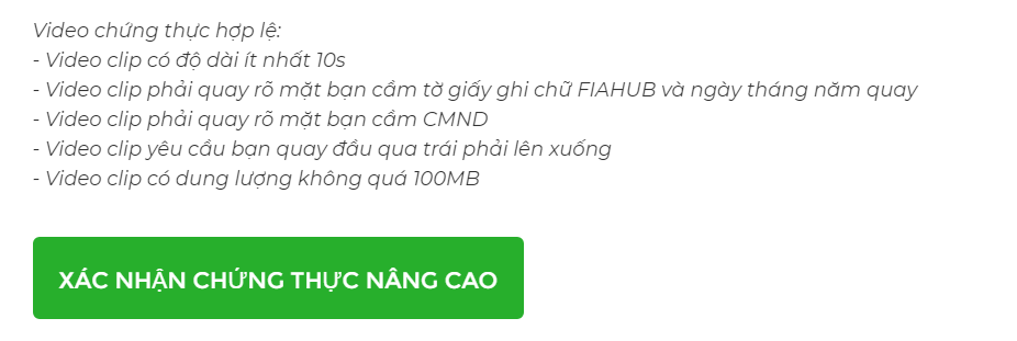 Hướng dẫn xét duyệt tài khoản trên fiahub