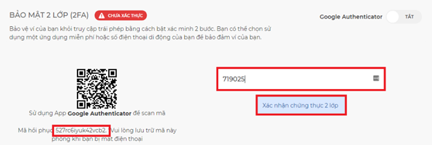 Google Authenticator, 2FA, bảo mật 2 lớp nâng cao