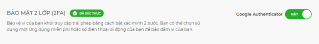 Google Authenticator, 2FA, bảo mật 2 lớp nâng cao