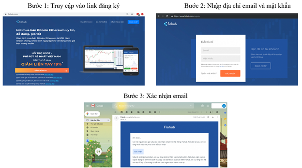từng bước đăng ký với sàn Fiahub