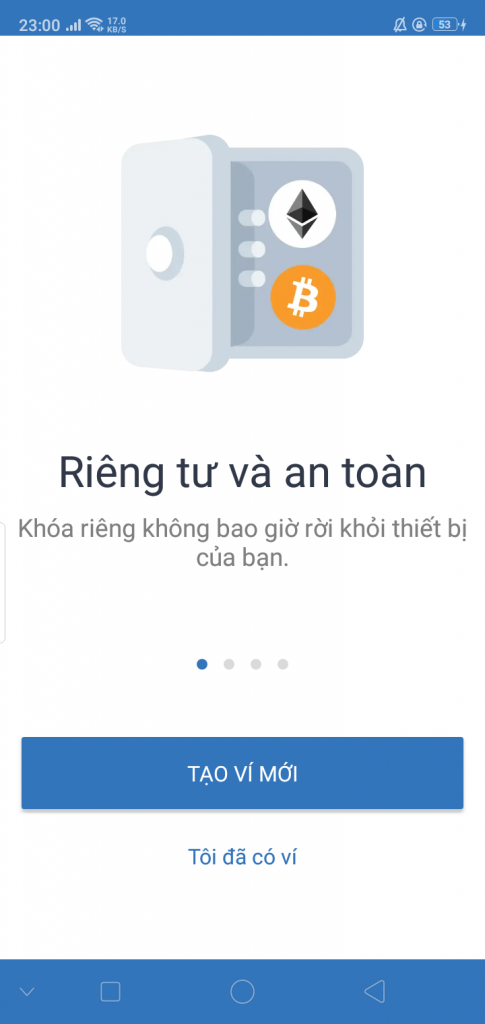 cách tạo ví trustwallet