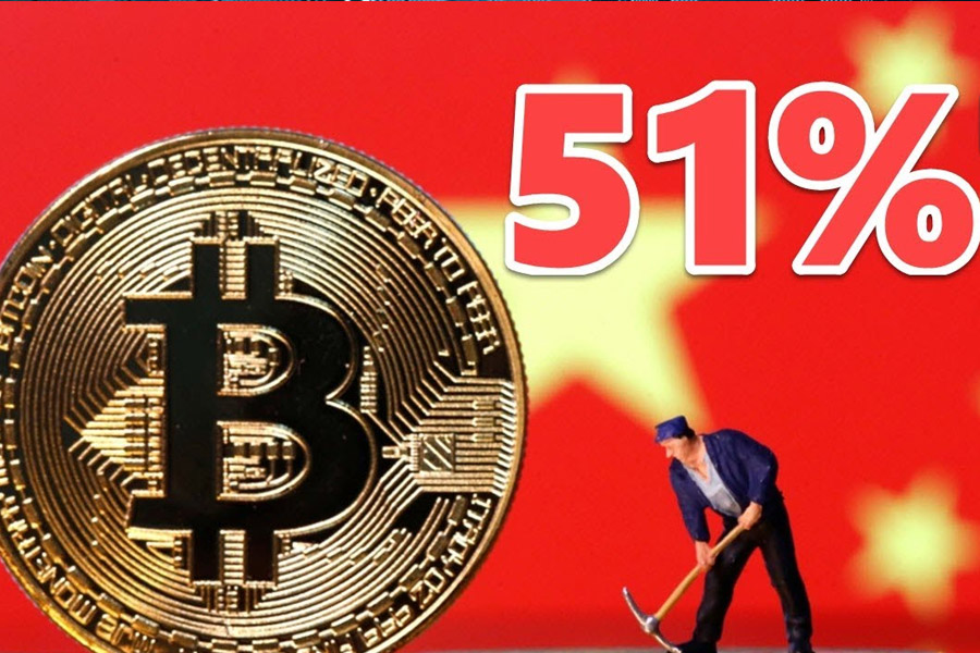 Muốn hack Bitcoin, bạn cần phải hack 51% khối lượng mấy tính toàn cầu