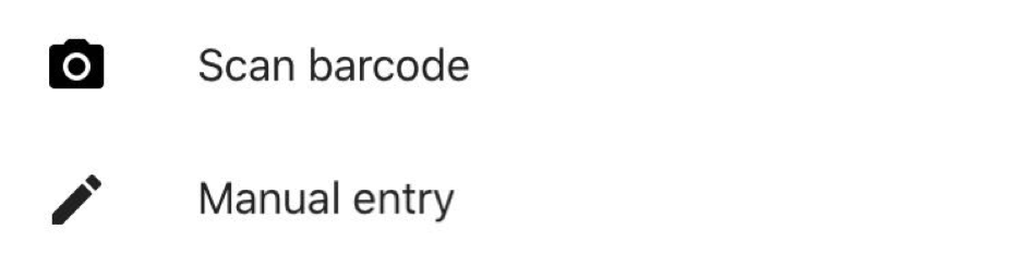 Scan QR codes