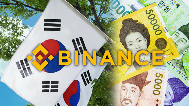 Hàn Quốc, tiền điện tử, Binance