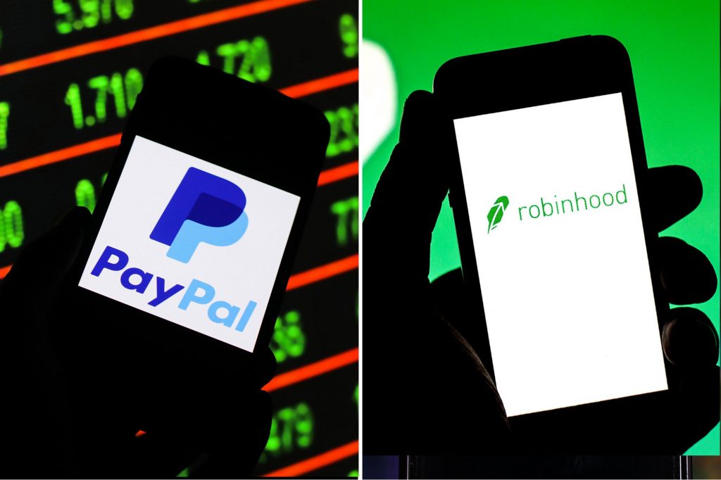 PayPal chuẩn bị cạnh tranh với Robinhood bằng giao dịch chứng khoán paypal robinhood crypto