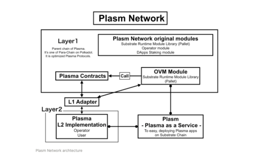 Cấu trúc của Plasm network.