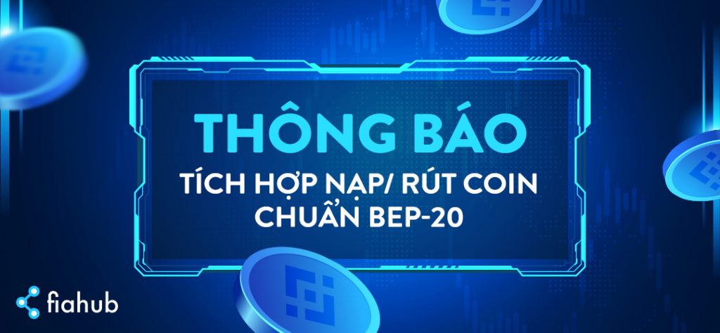 fiahub hỗ trợ mạng lưới binance smart chain BEP20