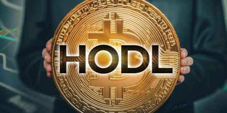 Holding Coin, tích trữ, Hodl, Bitcoin