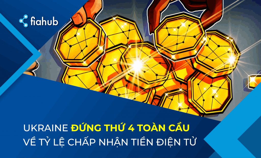 Ukraine có tỷ lệ chấp nhận tiền điện tử cao nhất ở châu Âu và thứ tư trên toàn cầu