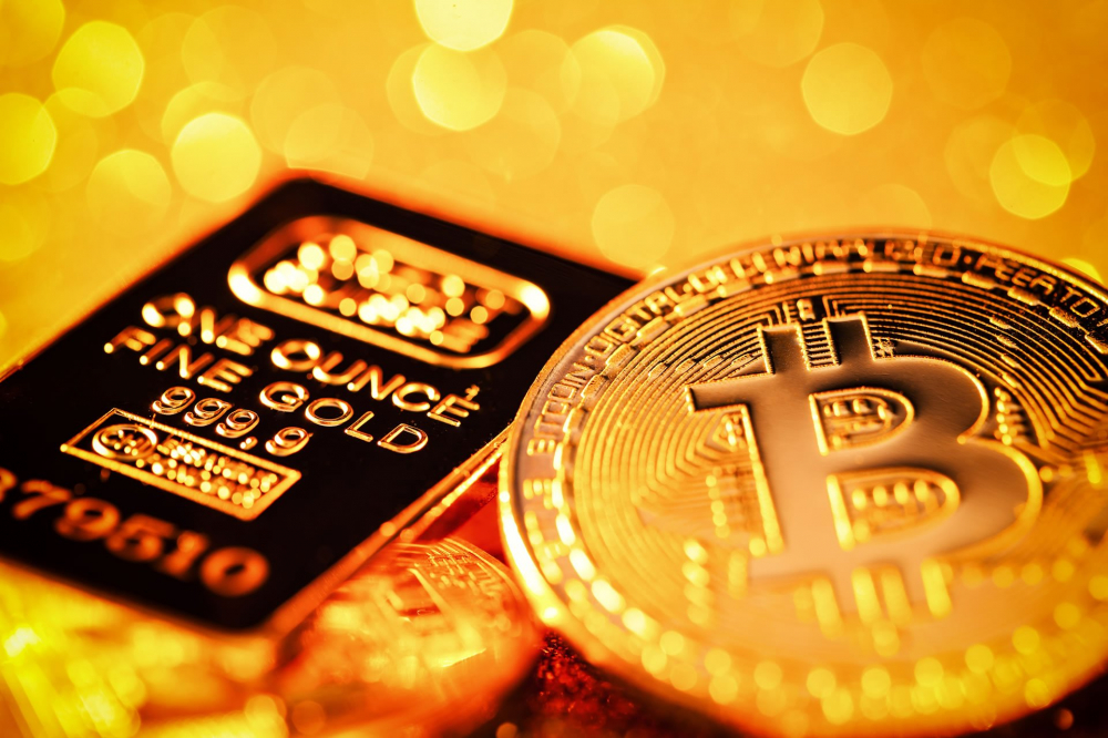 Vàng, Bitcoin, tiền điện tử