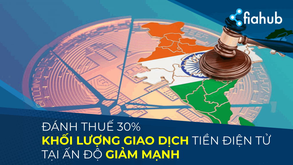 Đánh thuế 30% khiến khối lượng giao dịch tiền điện tử tại Ấn Độ giảm mạnh