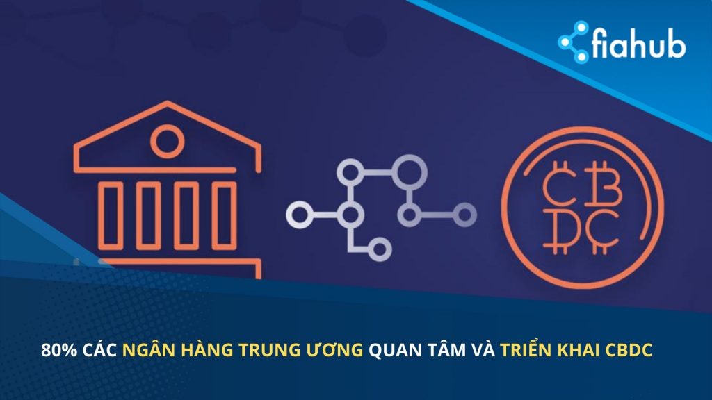 80% các ngân hàng trung ương quan tâm và triển khai CBDC
