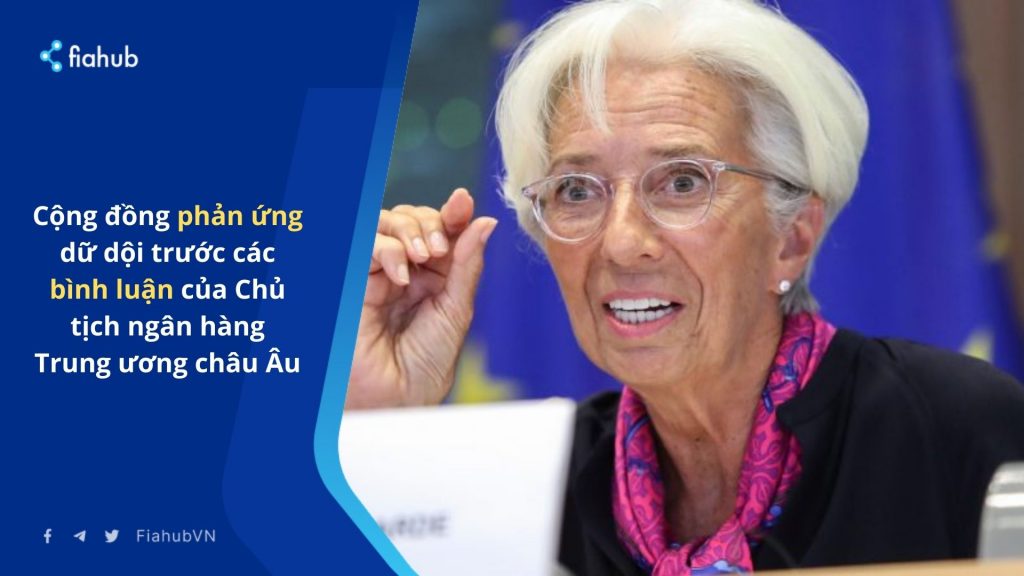 Phát ngôn của Chủ tịch ECB khiến cộng đồng tiền số phản ứng dữ dội