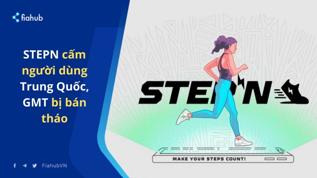 STEPN cấm người dùng Trung Quốc, GMT bị bán tháo
