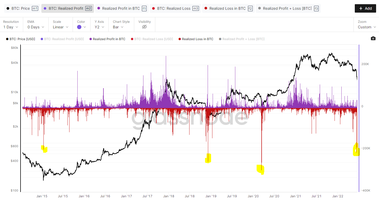 Bitcoin Realized Loss