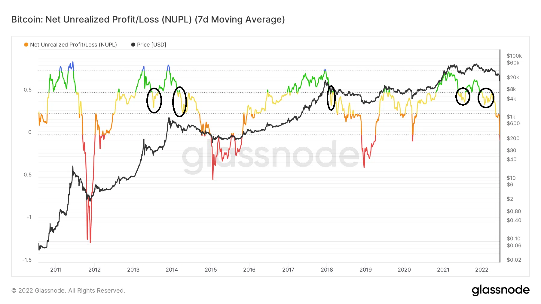 Net Unrealized Profit/Loss (NUPL)