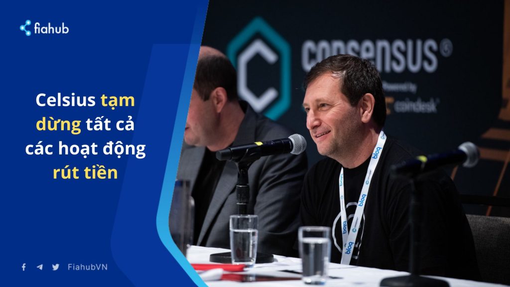 Celsius tạm dừng tất cả các hoạt động rút tiền