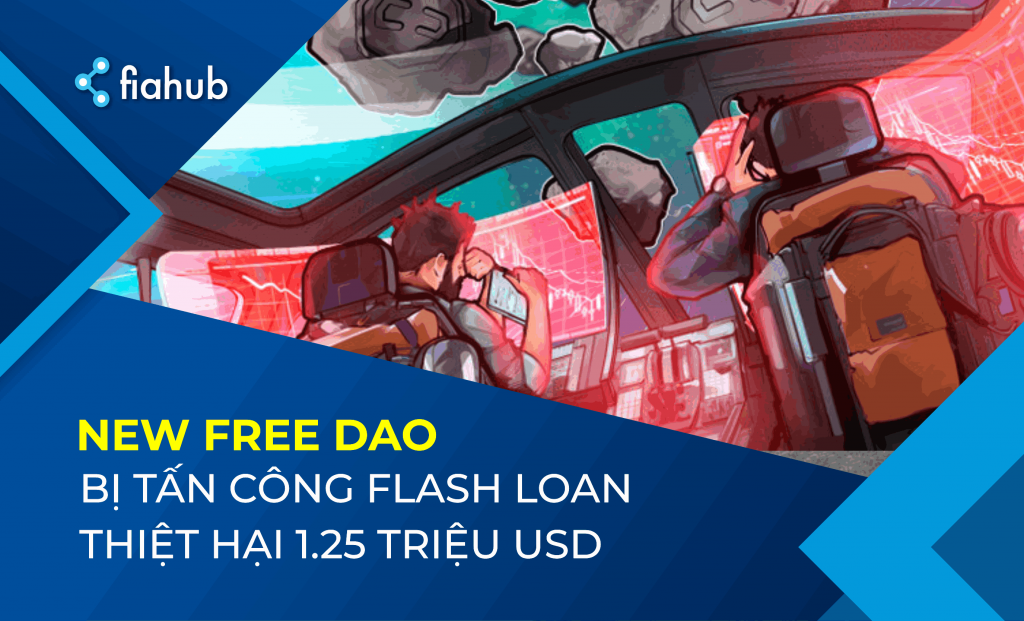 New Free DAO bị tấn công flash loan, token NFD mất 99% giá trị