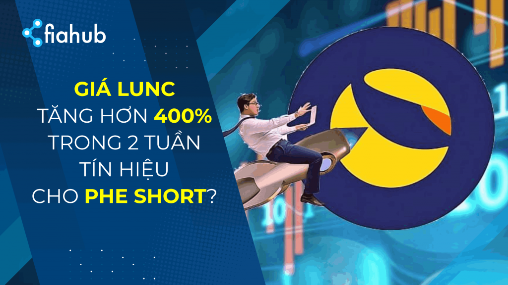 Giá của LUNC tăng hơn 400% trong 2 tuần.