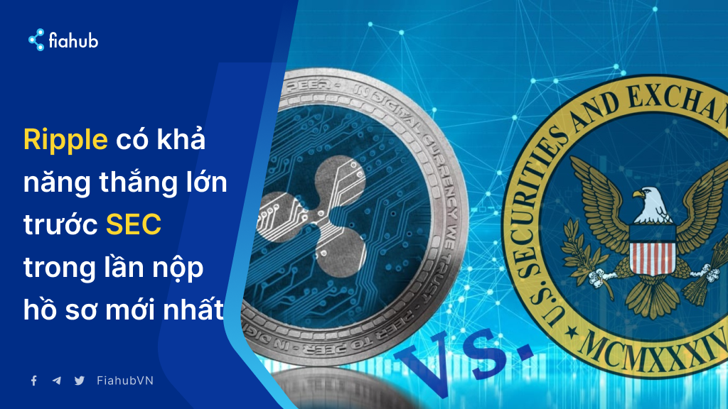 Ripple có khả năng thắng lớn trước SEC trong lần nộp hồ sơ gần nhất.