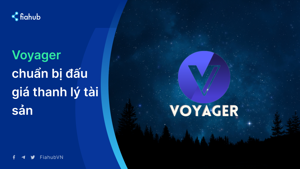 Voyager chuẩn bị đấu giá thanh lý tài sản