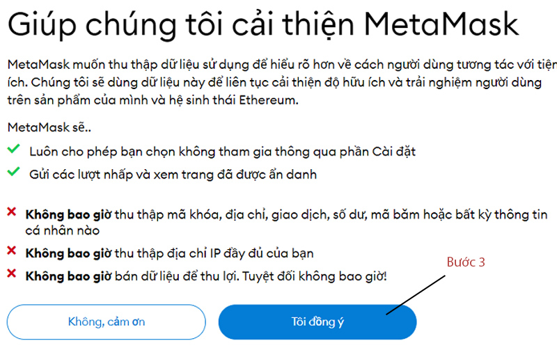 hướng dẫn tạo tài khoản ví metamask 