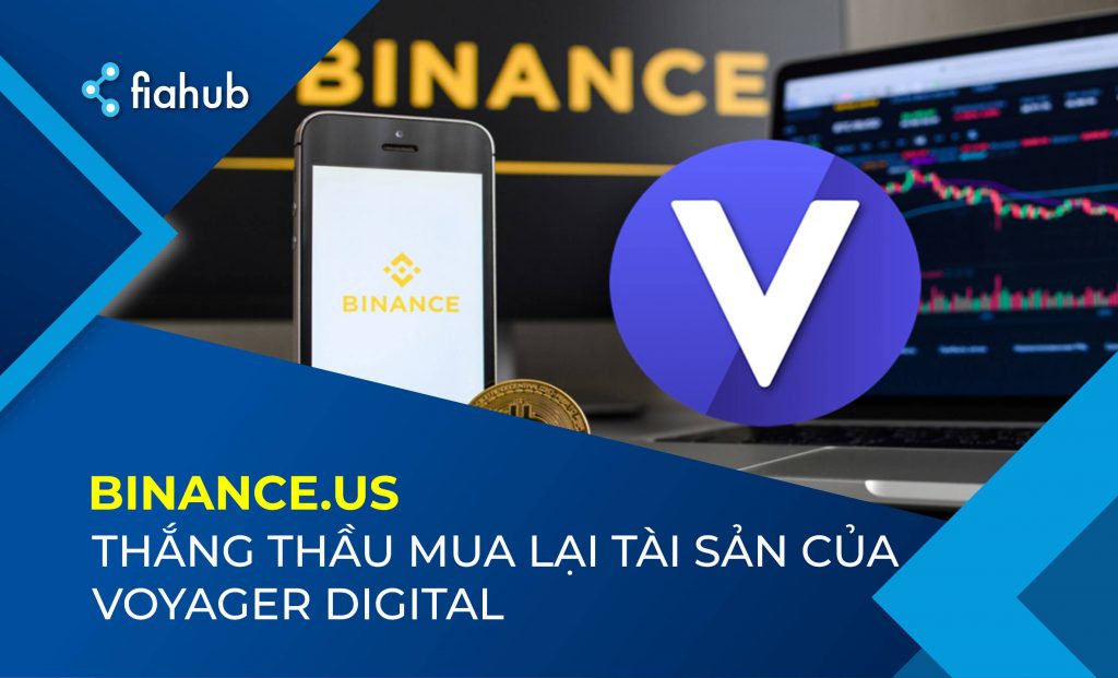 Binance.US mua Voyager Digital với 1.022 tỷ USD Binance.US thành công thu mua tài sản của Voyager Digital chỉ với 1.022 tỷ USD