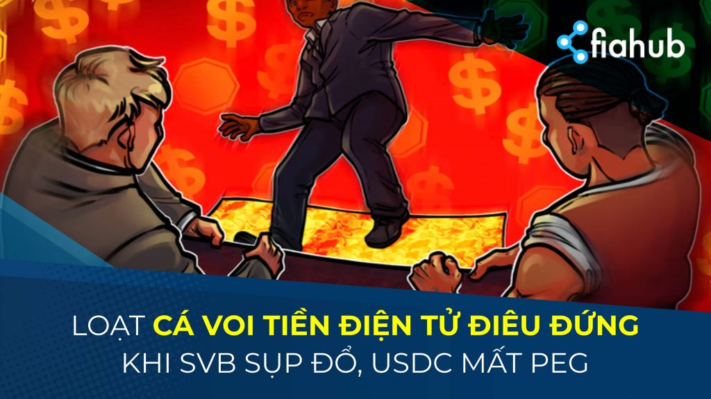 USDC mất peg, SVB sụp đổ khiến hàng loạt cá voi tiền điện tử điêu đứng USDC mất peg, SVB sụp đổ khiến hàng loạt cá voi tiền điện tử điêu đứng