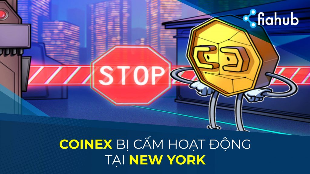 New York cấm sàn giao dịch CoinEx, thu giữ 1.7 triệu USD tiền điện tử