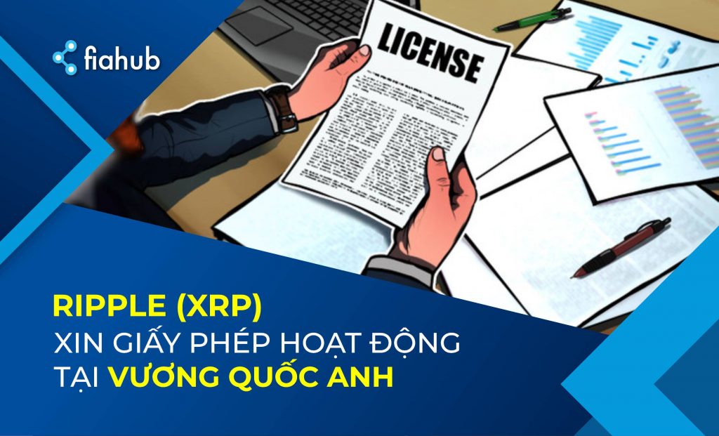 Ripple xin giấy phép tiền điện tử tại Vương quốc Anh