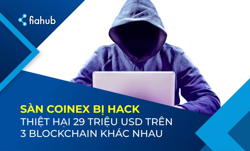 Sàn giao dịch tiền điện tử CoinEx bị hack 29 triệu USD Sàn giao dịch tiền điện tử CoinEx bị hack 29 triệu USD