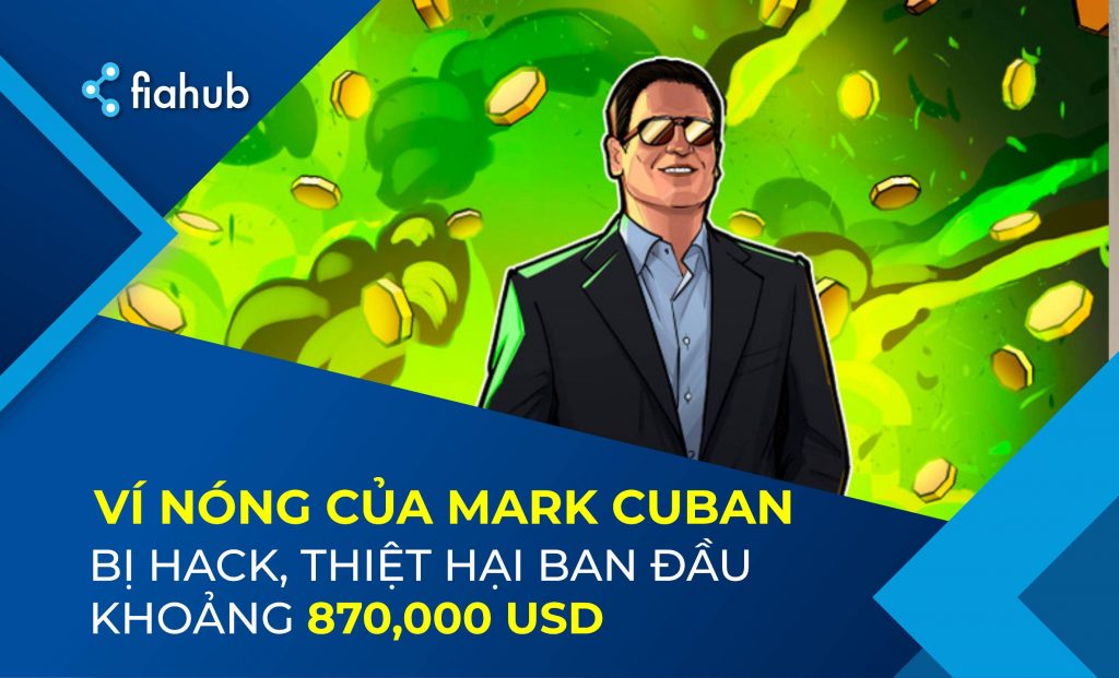 Mark Cuban mất 870 nghìn USD trong vụ hack ví nóng