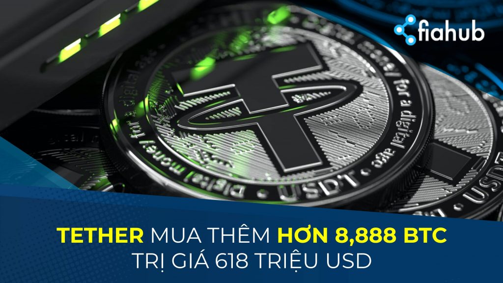 Tether dự trữ thêm BTC, nâng tổng giá trị sở hữu lên gần 5 tỷ USD Tether nắm giữ thêm Bitcoin (BTC), nâng tổng giá trị sở hữu lên gần 5 tỷ USD