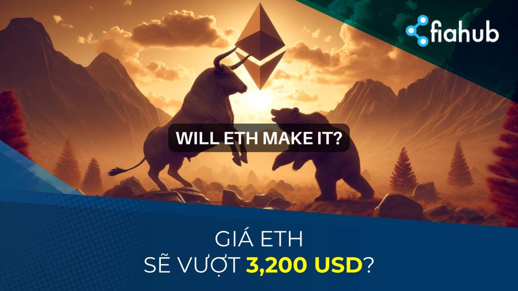 ETH đạt gần 3,200 USD – Liệu có một sự đột phá tăng giá sắp diễn ra? Giá Ethereum đạt gần 3,200 USD, tăng 10%. Liệu có một sự đột phá tăng giá sắp diễn ra?