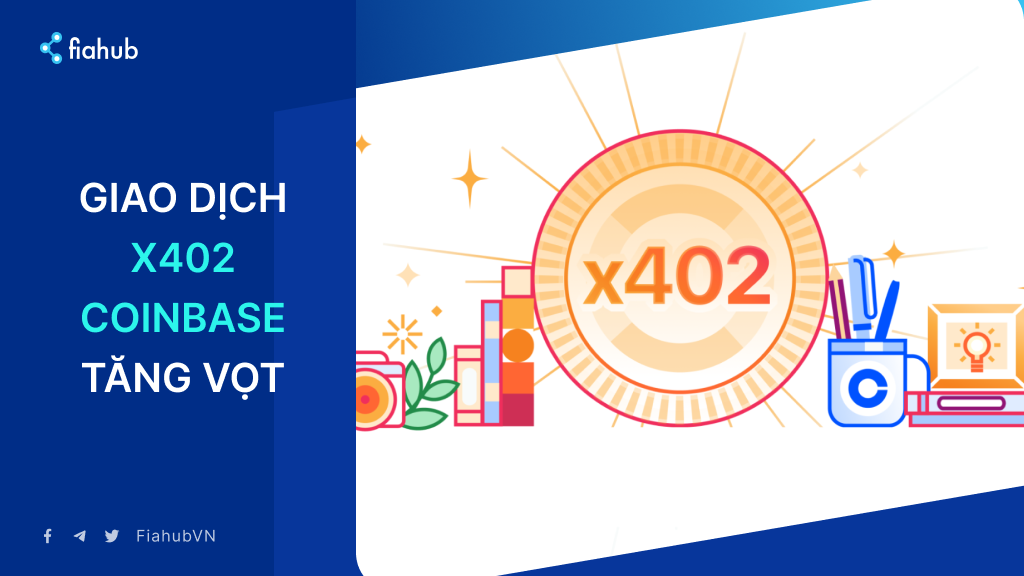 Giao dịch x402 của Coinbase tăng vọt hơn 10.000% trong một tháng Giao dịch x402 của Coinbase tăng vọt hơn 10.000% trong một tháng