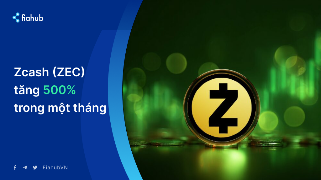 Zcash (ZEC) tăng phi mã 500% trong một tháng trước đợt halving vào tháng 11 Zcash (ZEC) tăng phi mã 500% trong một tháng trước đợt halving vào tháng 11