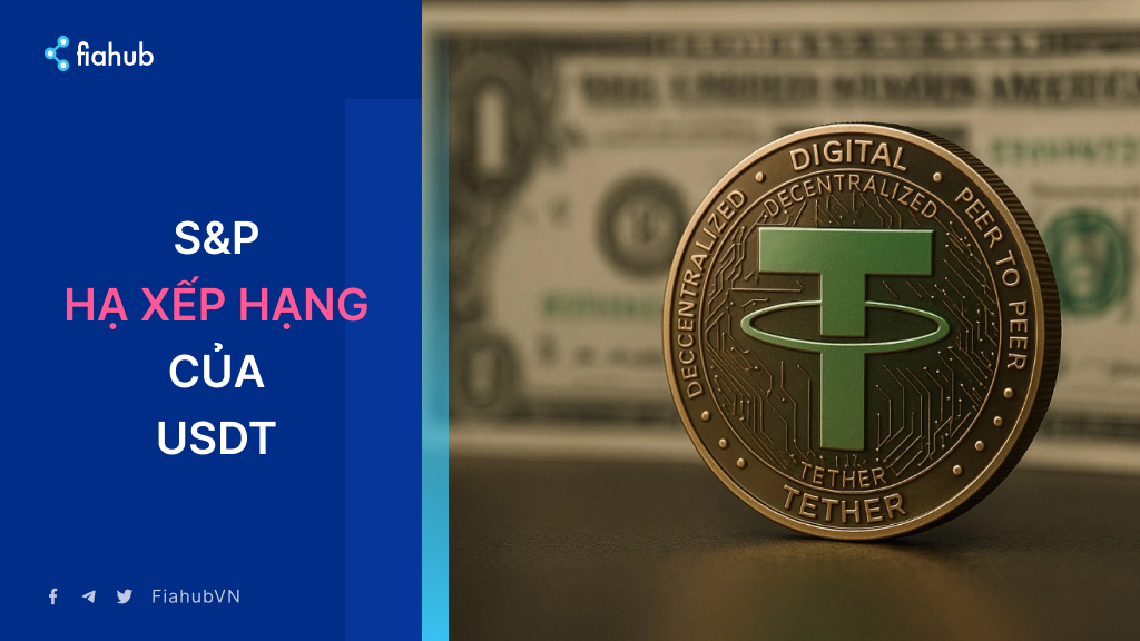 S&P hạ xếp hạng độ ổn định của USDT của Tether do rủi ro liên quan đến Bitcoin S&P hạ xếp hạng tín nhiệm USDT xuống mức thấp nhất