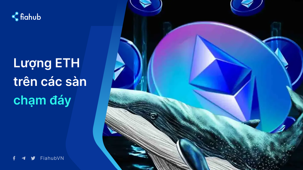 Nguồn cung ETH trên các sàn giao dịch giảm xuống mức đáy 2016: Cá mập đang “âm thầm” gom hàng