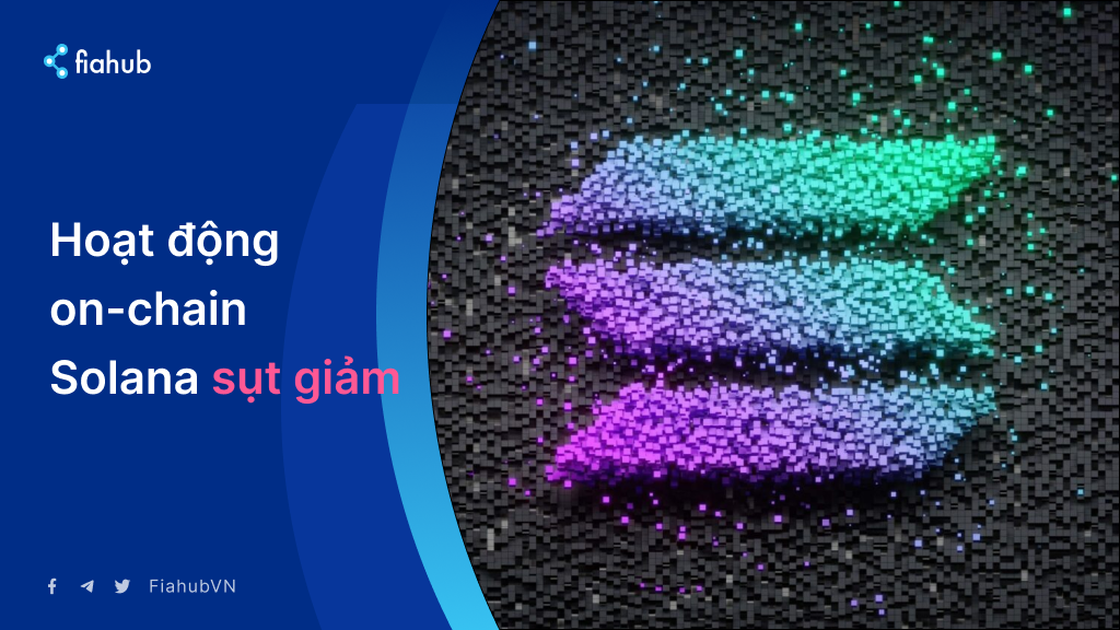 Hoạt động của memecoin và dApps trên Solana giảm mạnh: Giá SOL gặp khó