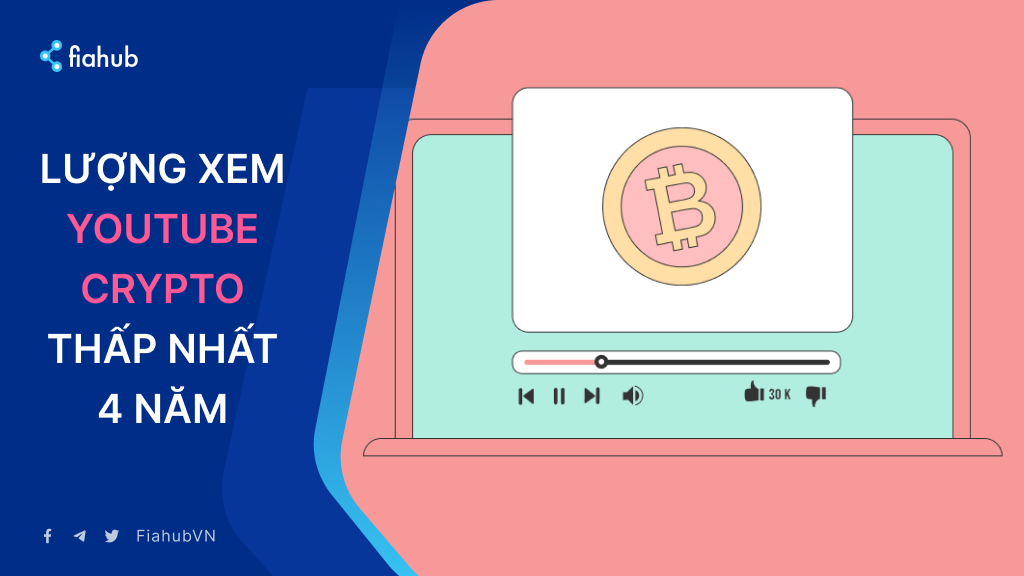 Lượng xem YouTube crypto rơi xuống đáy 4 năm: Dấu hiệu thị trường gấu quay trở lại? Sự sụt giảm lịch sử của YouTube crypto: Tín hiệu thị trường gấu hay tiền đề cho chu kỳ mới?