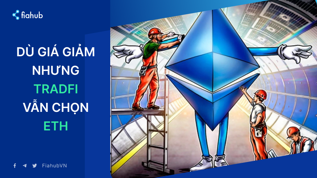 Dù giá đã giảm 60% so với đỉnh 2025, nhưng TradFi vẫn tiếp tục đặt cược vào ETH Dù giá đã giảm 60% so với đỉnh 2025, nhưng TradFi vẫn tiếp tục đặt cược vào ETH