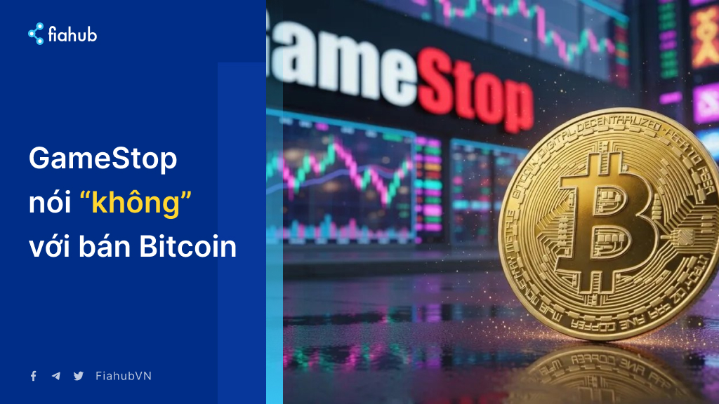 GameStop không bán 4,710 Bitcoin, hé lộ chiến lược tài chính mới GameStop không bán 4,710 Bitcoin, hé lộ chiến lược tài chính mới