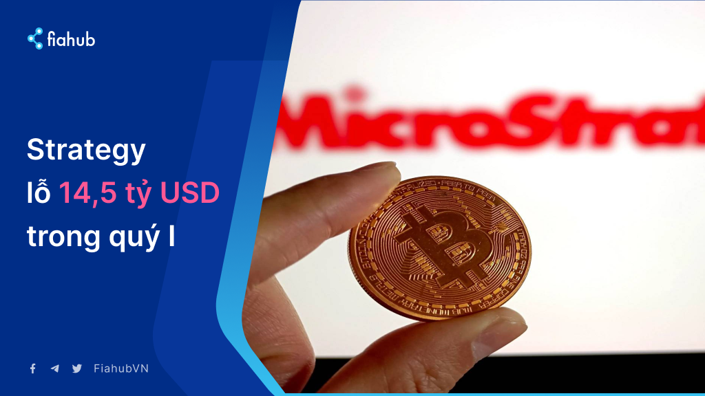 Strategy lỗ kỷ lục 14,5 tỷ USD trong quý I nhưng vẫn miệt mài bắt đáy Bitcoin Strategy lỗ kỷ lục 14,5 tỷ USD trong quý I nhưng vẫn miệt mài bắt đáy Bitcoin