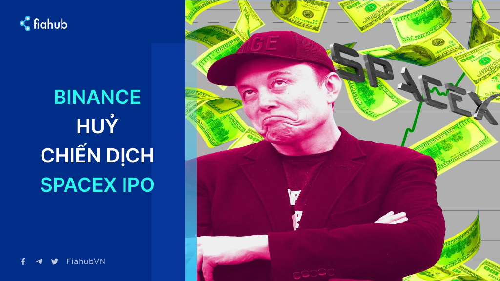 Binance hủy chiến dịch tokenized SpaceX IPO: Hoàn tiền 100% + airdrop 1 triệu USD SPCXB Binance hủy chiến dịch tokenized SpaceX IPO: Hoàn tiền 100% + airdrop 1 triệu USD SPCXB