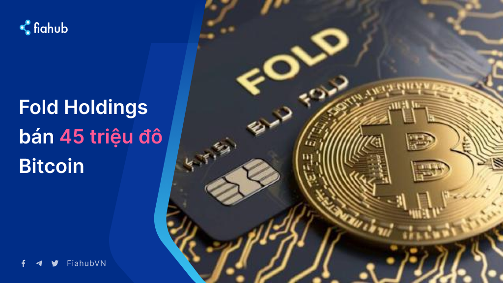 Fold chốt lời 45 triệu USD Bitcoin, cổ phiếu tăng 160% Fold chốt lời 45 triệu USD Bitcoin, cổ phiếu tăng 160%